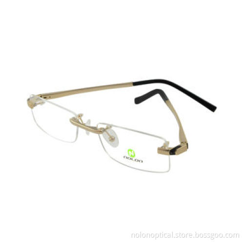 High quality Japanese trendy titanium optical frame for man